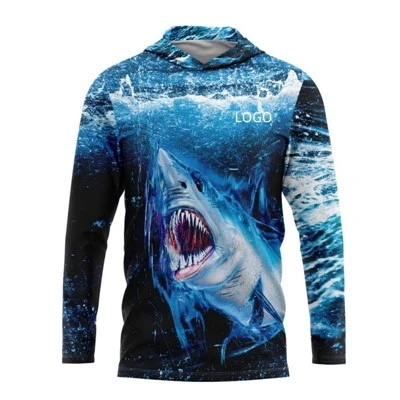 Fishing Mesh Sweat Hoodie Custom