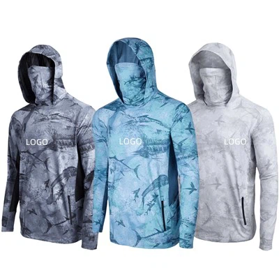 Open-Seas-Camo kapucnis horgászing