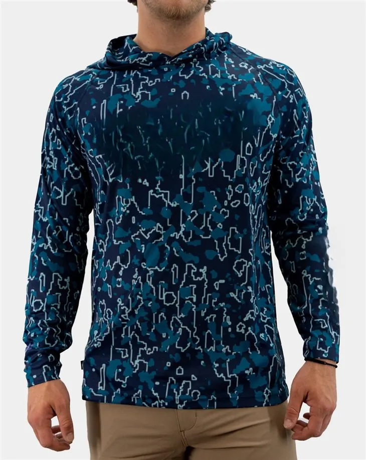 Upf 50 Long Sleeve Fishing Hoodie